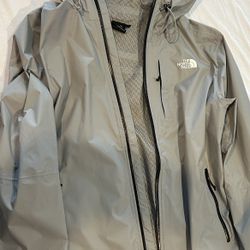The North Face Alta Vista DryVent Rain Jacket Men’s Medium Gray