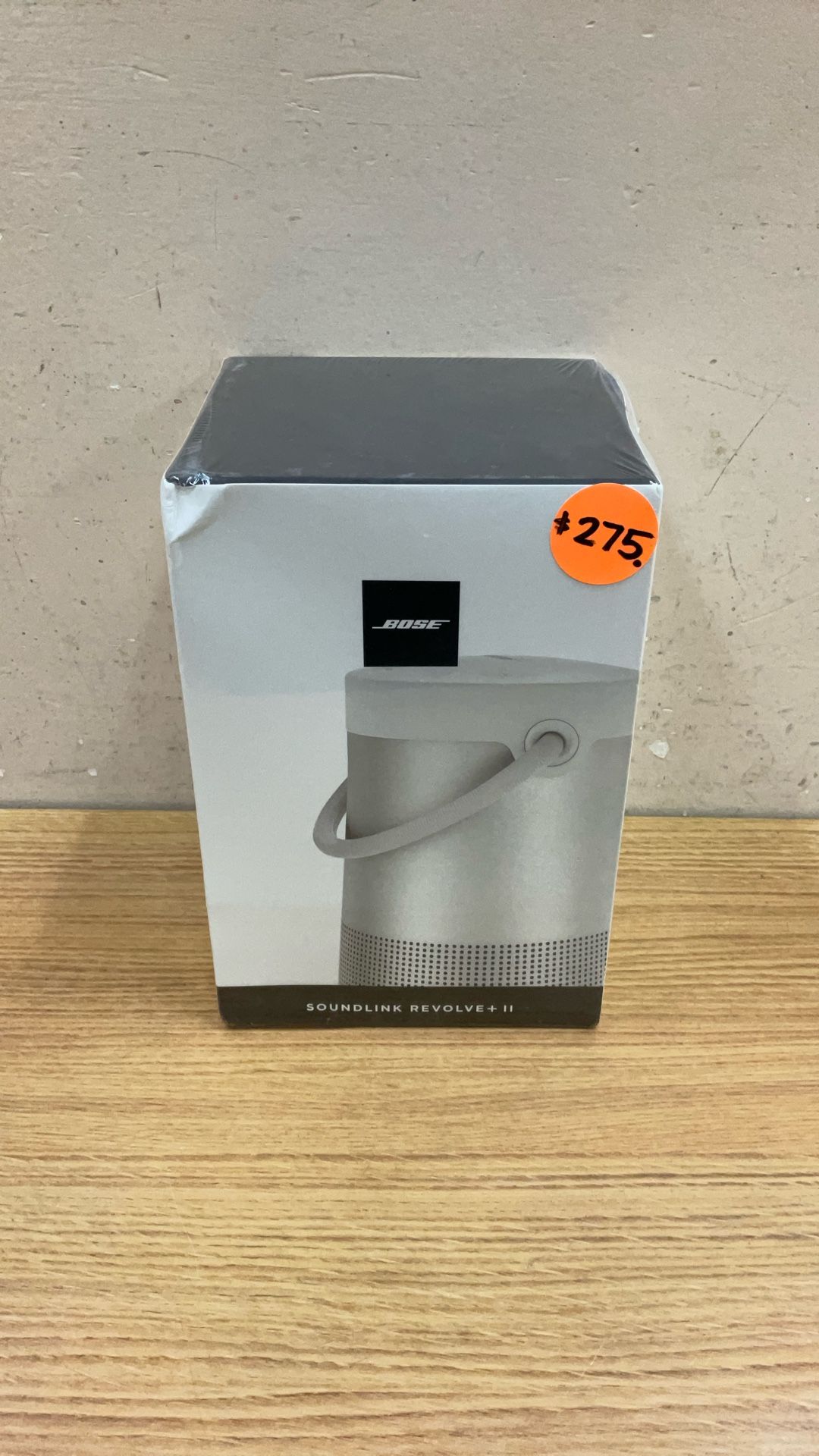 BOSE SOUNDLINK REVOLVE + II PORTABLE BLUETOOTH SPEAKER.