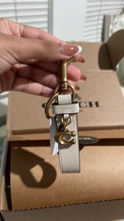 coach bag charm