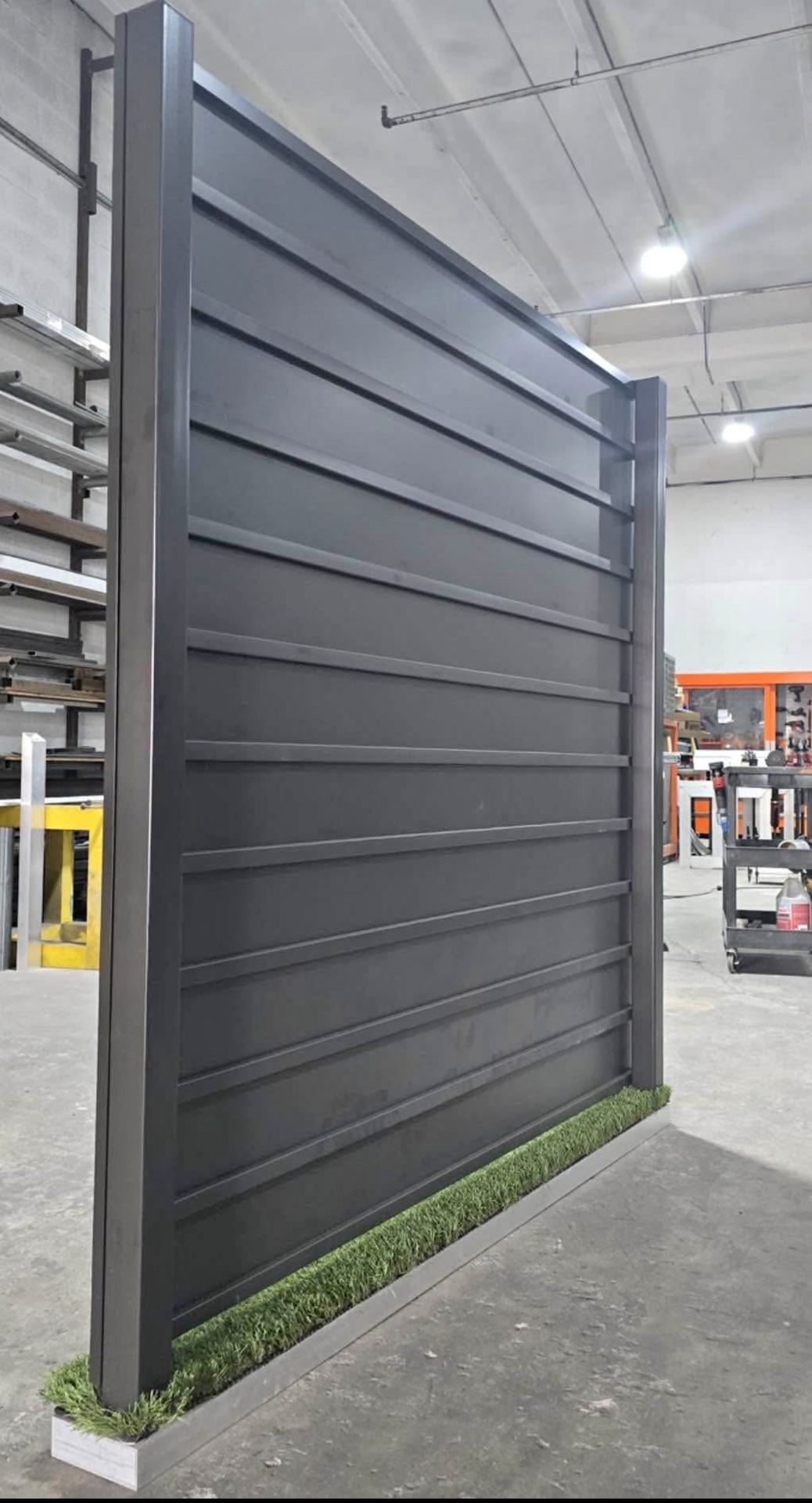 Horizontal Metal Fence