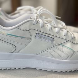 Reebok Women’s Sneakers US 10 (EU 41) Ortholite • Off-White • Iridescent Heel