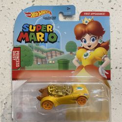 Super Mario Hot Wheels Character Car Princess Daisy
