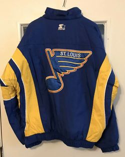 Free Shipping St. Louis Blues Starter Jacket. Youth Medium
