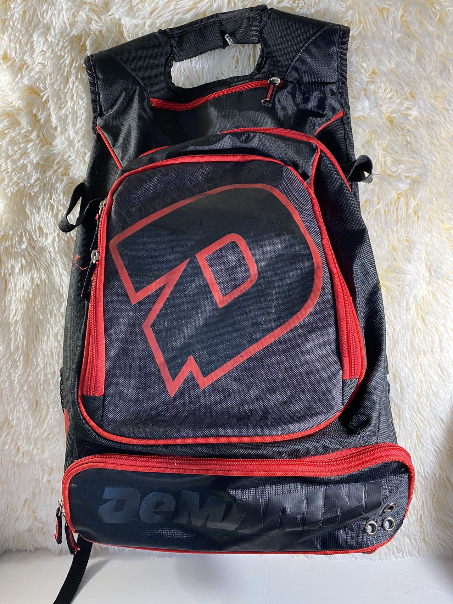 DeMarini Backpack Baseball/Softball Bat Equipment Bag-2 Bats