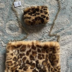 Leopard Clutch Set 