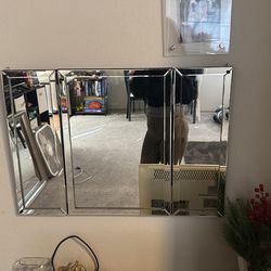 Glass Hang Up Mirror