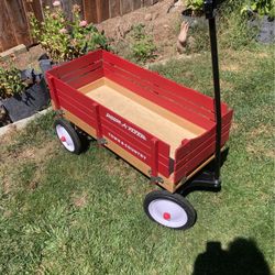 Radio Flyer Wooden Wagon