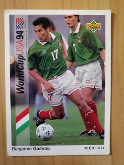 1993 Upper Deck World Cup 94 "Benjamin Galindo"