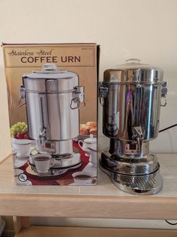 Stainless Steel Commercial Coffee Urn