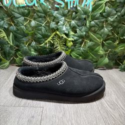 UGG Tasman Slip On Slipper Clog Mule Comfort Black Men’s Size 9 5950 Shoes