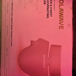 Solawave Neck & Chest Rejuvenating Mask – Red + Infrared Light Therapy (New)
