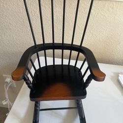 13”x7.5” Decorative Small Rocking Chair 