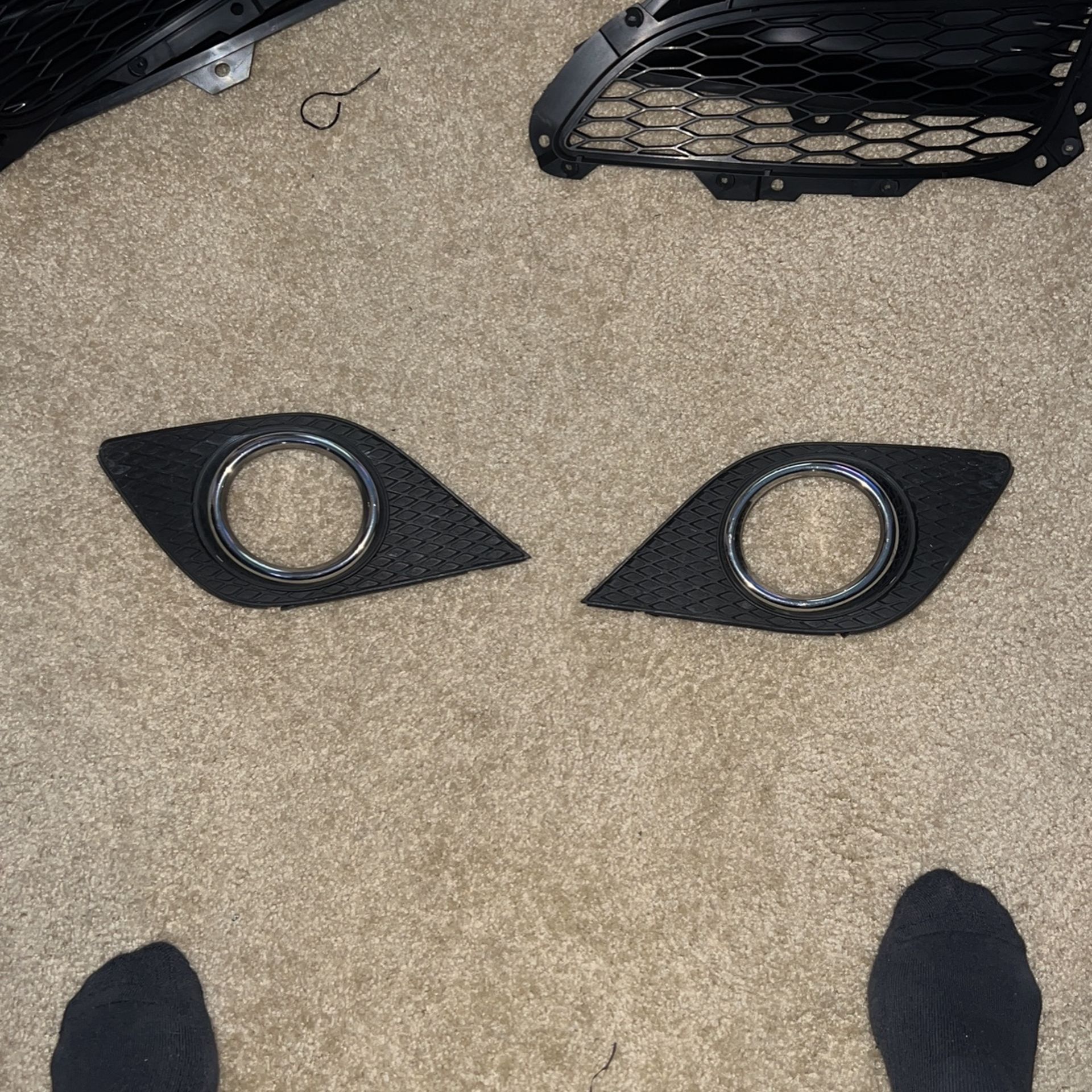 infiniti g37 sport bumper foglight covers