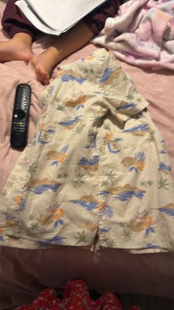 Short sleeve button shirt. Size 10 12. For boy