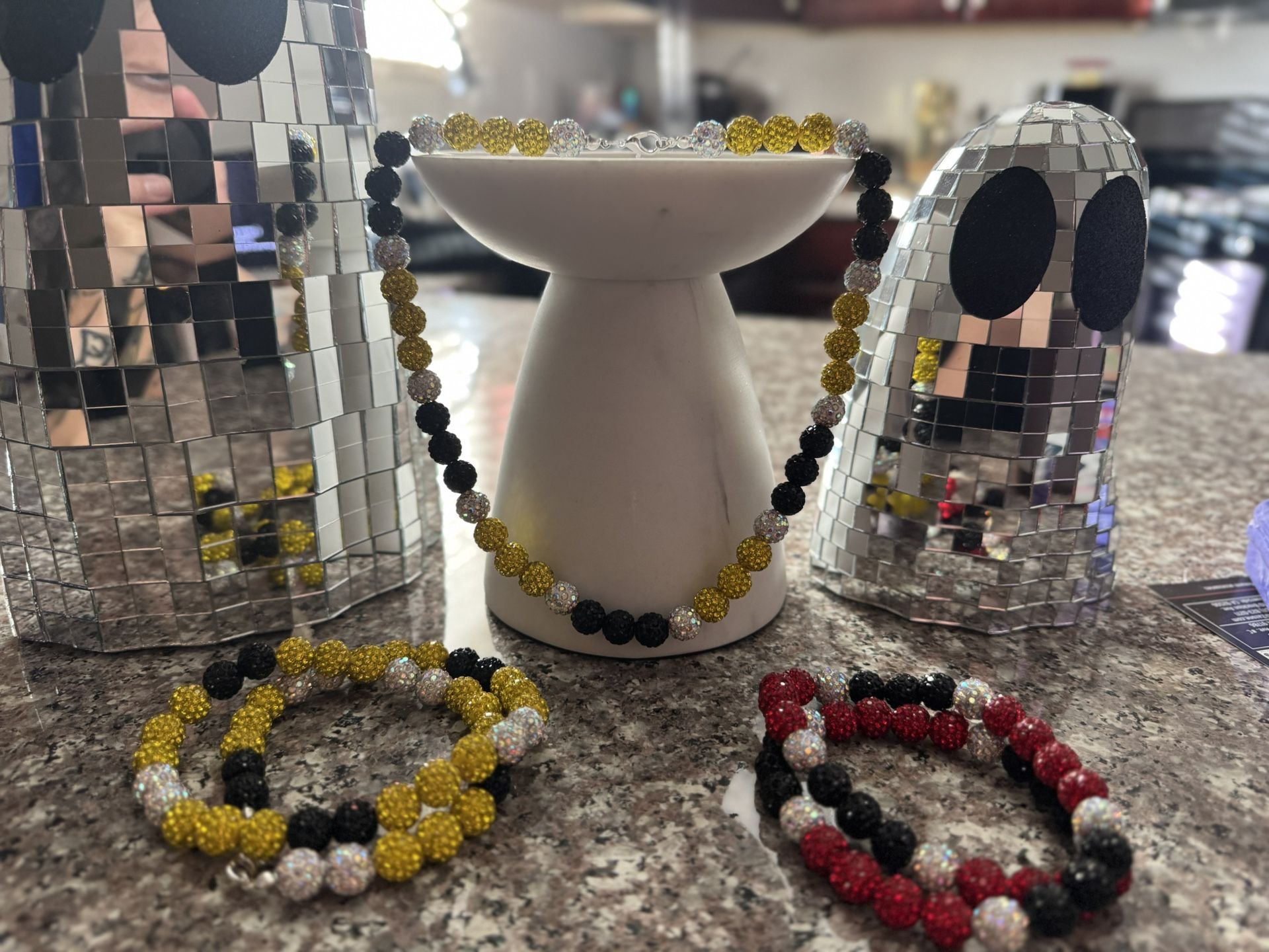 softball bling necklaces