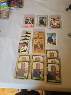 BARRY BONDS. 18 CARDS