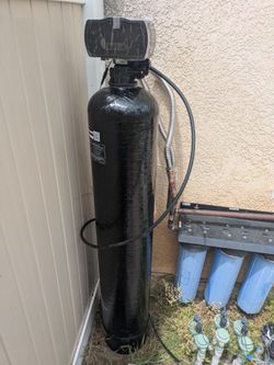 New water softener with warranty and setup