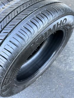 I SELL THIS SET OF TIRES,,,Size,,,205/55/R16 KUMHO