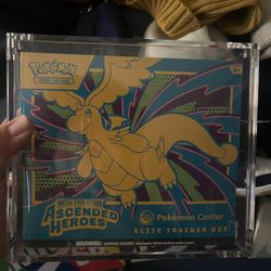 Pokemon Center Ascended Heroes ETB With Acrylic Case 