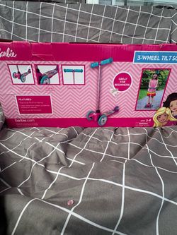 Barbie 3-Wheel Tilt Scooter for Kids