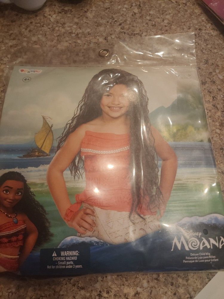Moana Girl's Wig