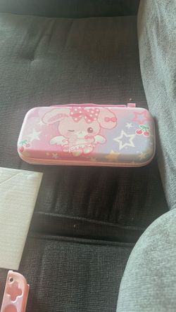 Hypercase Pink Cartoon Cat Switch Lite Carrying Case. Brand-new everything included.
