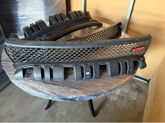Dodge charger upper and lower grill