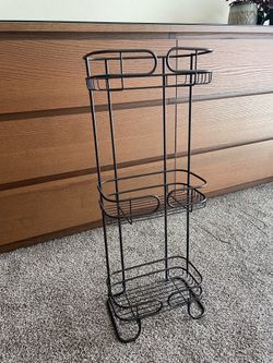 Sturdy anti-rust wire bath rack