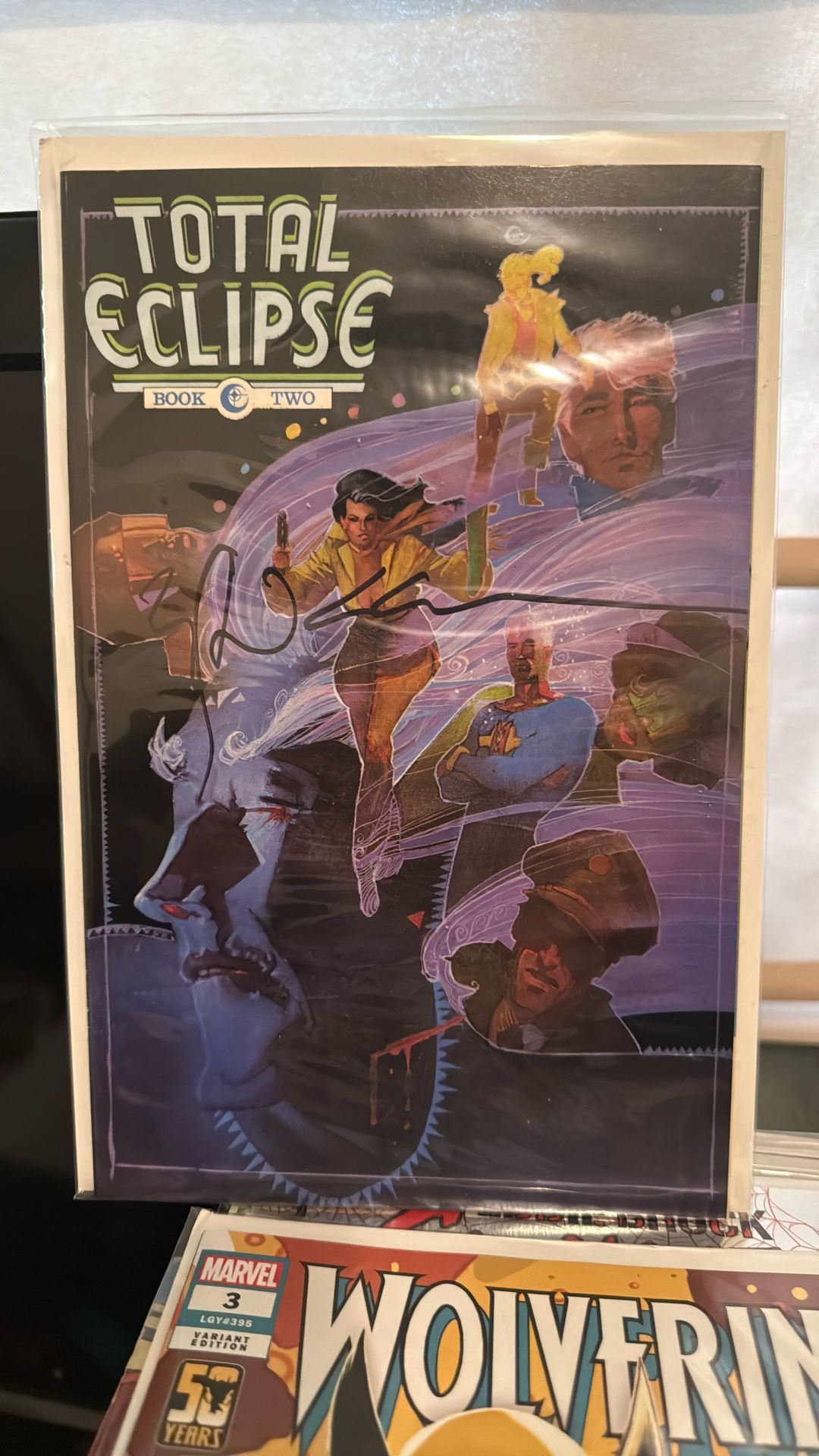 Total Eclipse Book Two Signed By Sienkiewicz