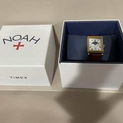 Noah Men's Gold and Brown Watch