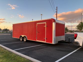 Enclosed trailer 8.5x24