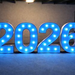 Graduation Marquee Numbers