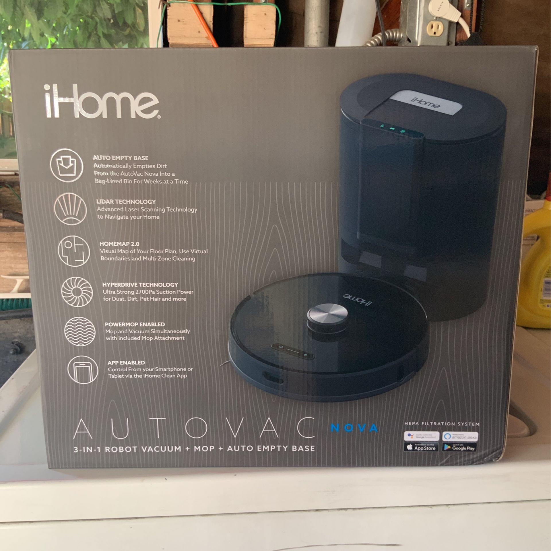 Ihome Autovac Nova Pro 3in1 Robot Vacuum edu.svet.gob.gt