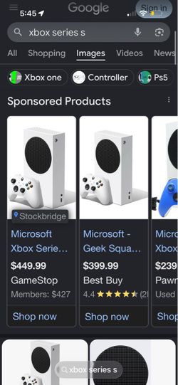 Nexts gen Xbox series s
