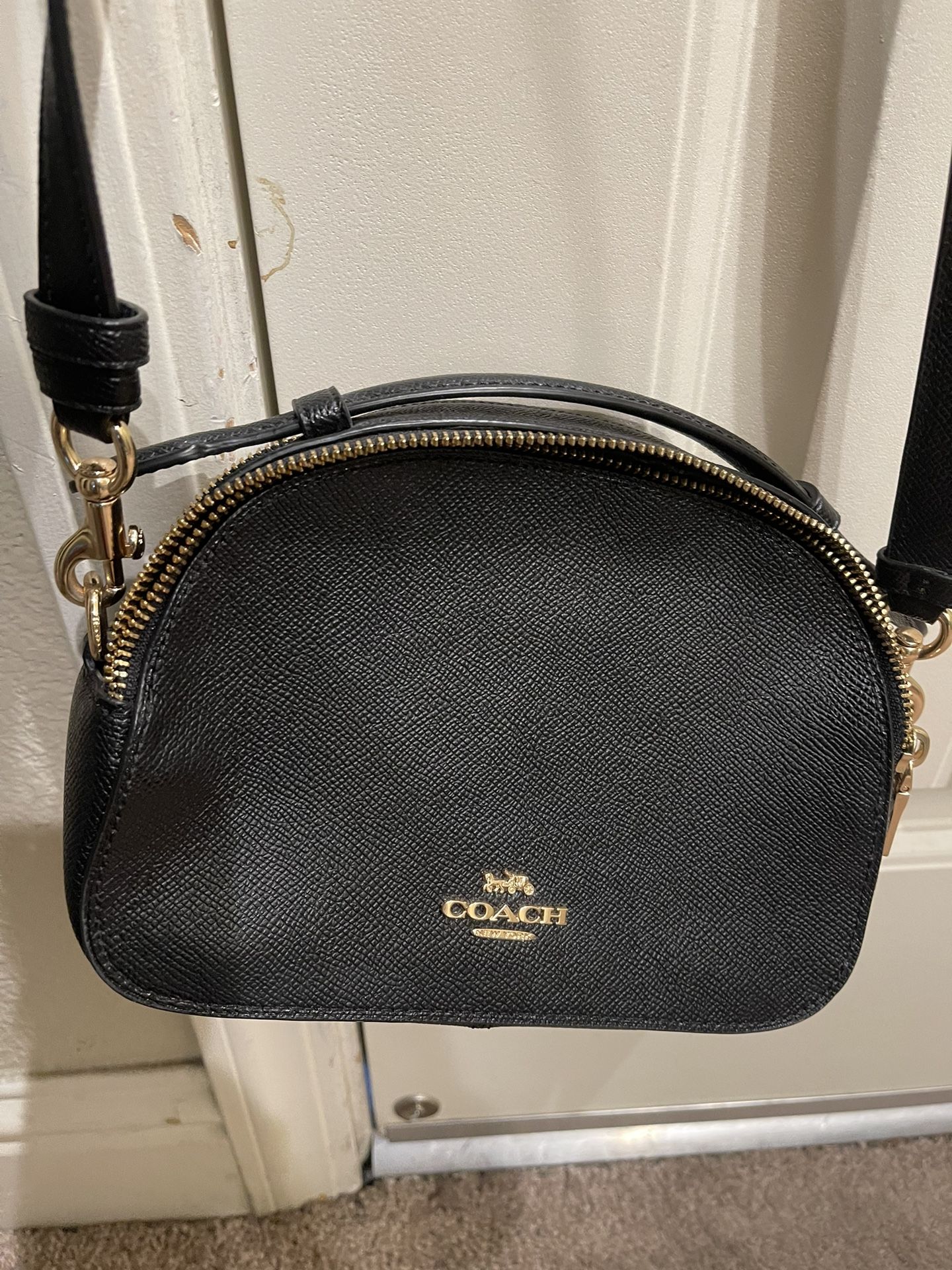 Coach Black Crossbody Bag $45