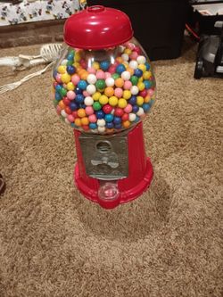 New bubble gum machine 60.00