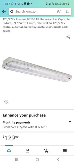 Exterior/ Interior Lamp 4ft.