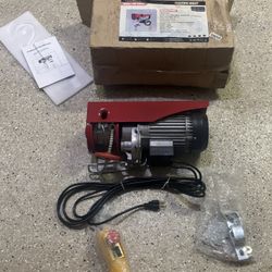 HOIST!!! Over Head Winch!!! Over 1300LBS Lifting !!!