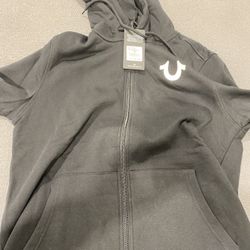 True religion black jacket M 