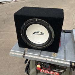 Alpine Type E 12” Subwoofer In Box