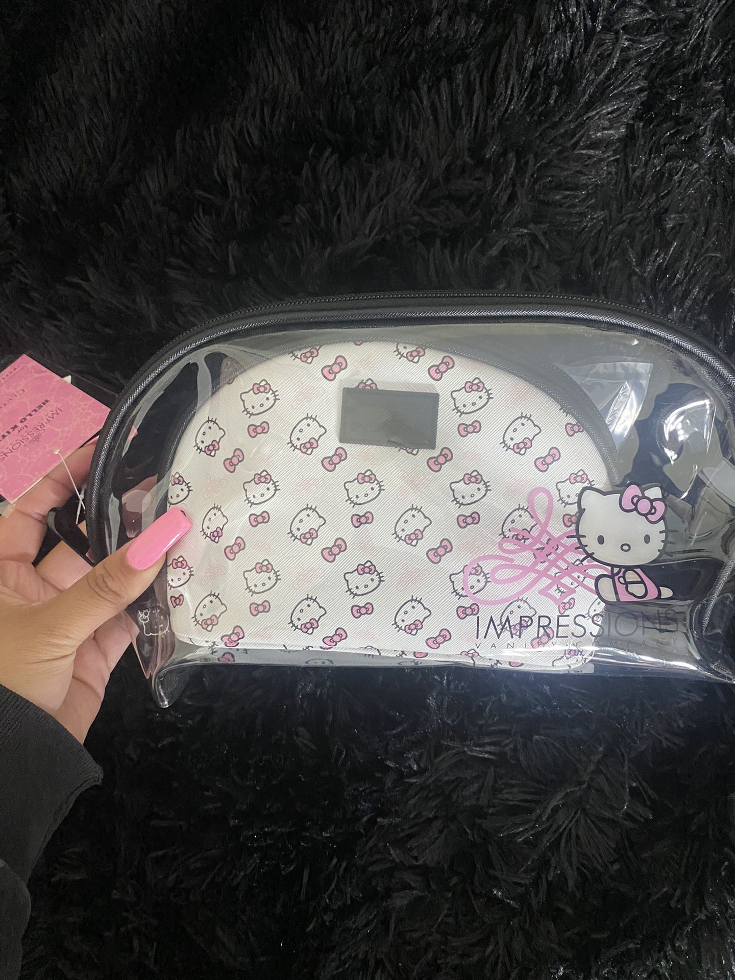 hello kitty makeup bag