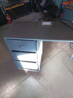 Metal Shop Desk