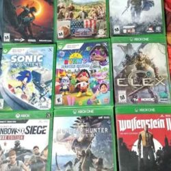 Xbox One Games, $10 Each