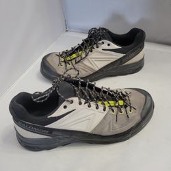 Salomon X-ALP LTR Leather 
Black Castlerock  Women's Size 12 Mens Size 11