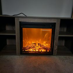 Electric Fireplace TV Stand/Media Console