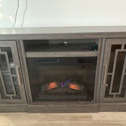 Electric Fireplace TV Stand 