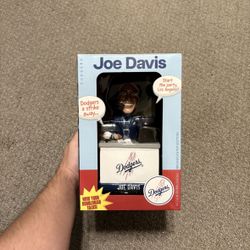 Joe Davis Dodgers Bobblehead 