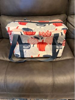 Thirty-One Fresh Market Thermal Tote Pumpkin New
