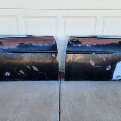 OEM 1957 Cadillac 4 Door Front L & R Door Shell Pair Original 57 Caddy