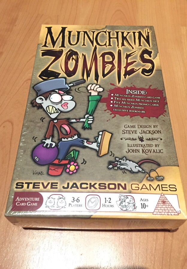 Munchkin Zombies Adventure Card Game